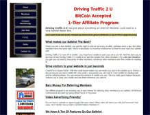 Tablet Screenshot of drivingtraffic2u.com